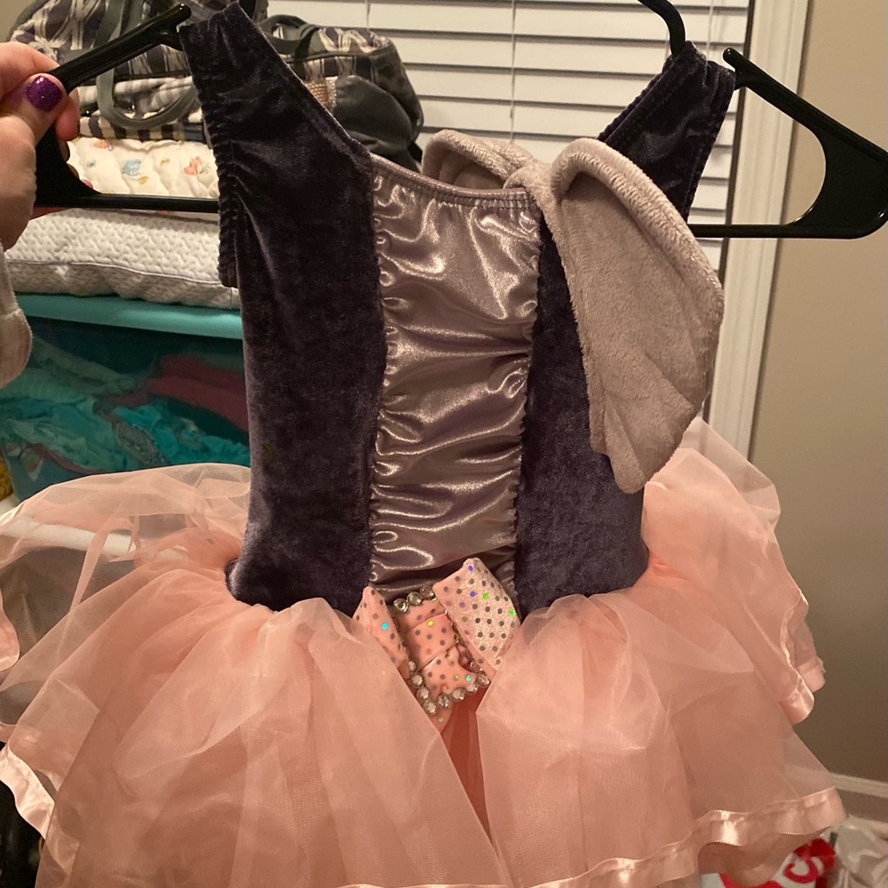 Girls Small Elephant Costume